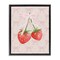 Stupell Industries Bows & Berries Strawberry Floating Frame, design by Jesse Keith